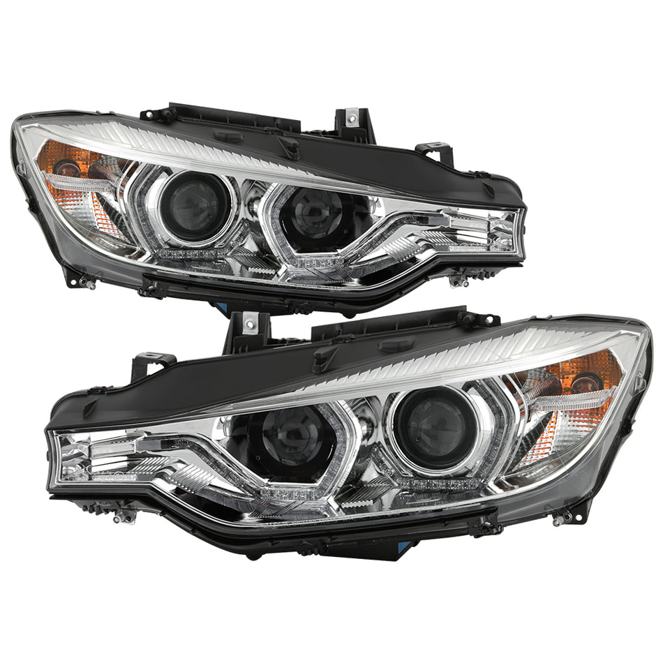 Spyder Auto 5086822 Projector Headlights - Chrome