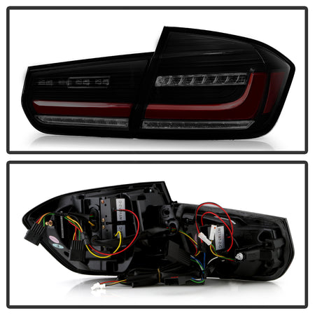 Spyder Auto 5088314 LED Tail Lights - Black Smoke