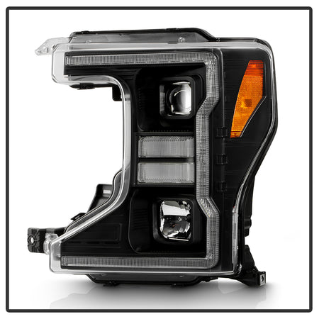Spyder Auto 5088628 Projector Headlights - Sequential LED Turn Signal Lights - Black