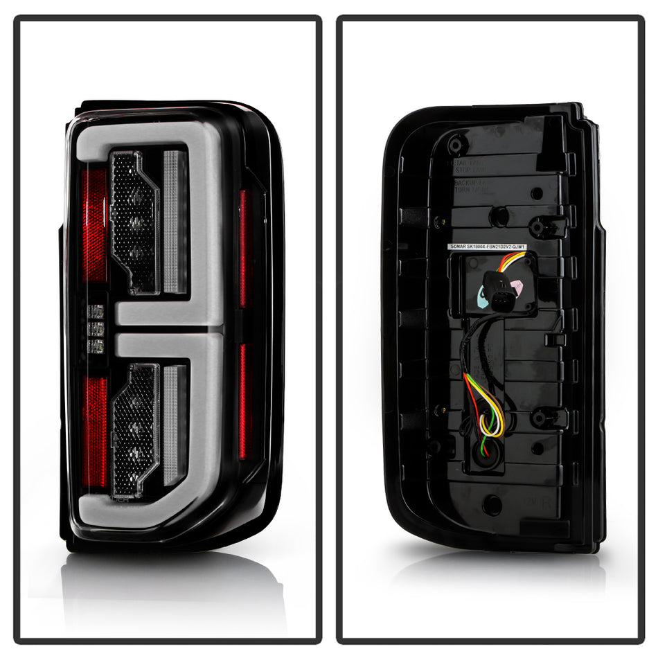 Spyder Auto 5088765 LED Tail Lights - Black
