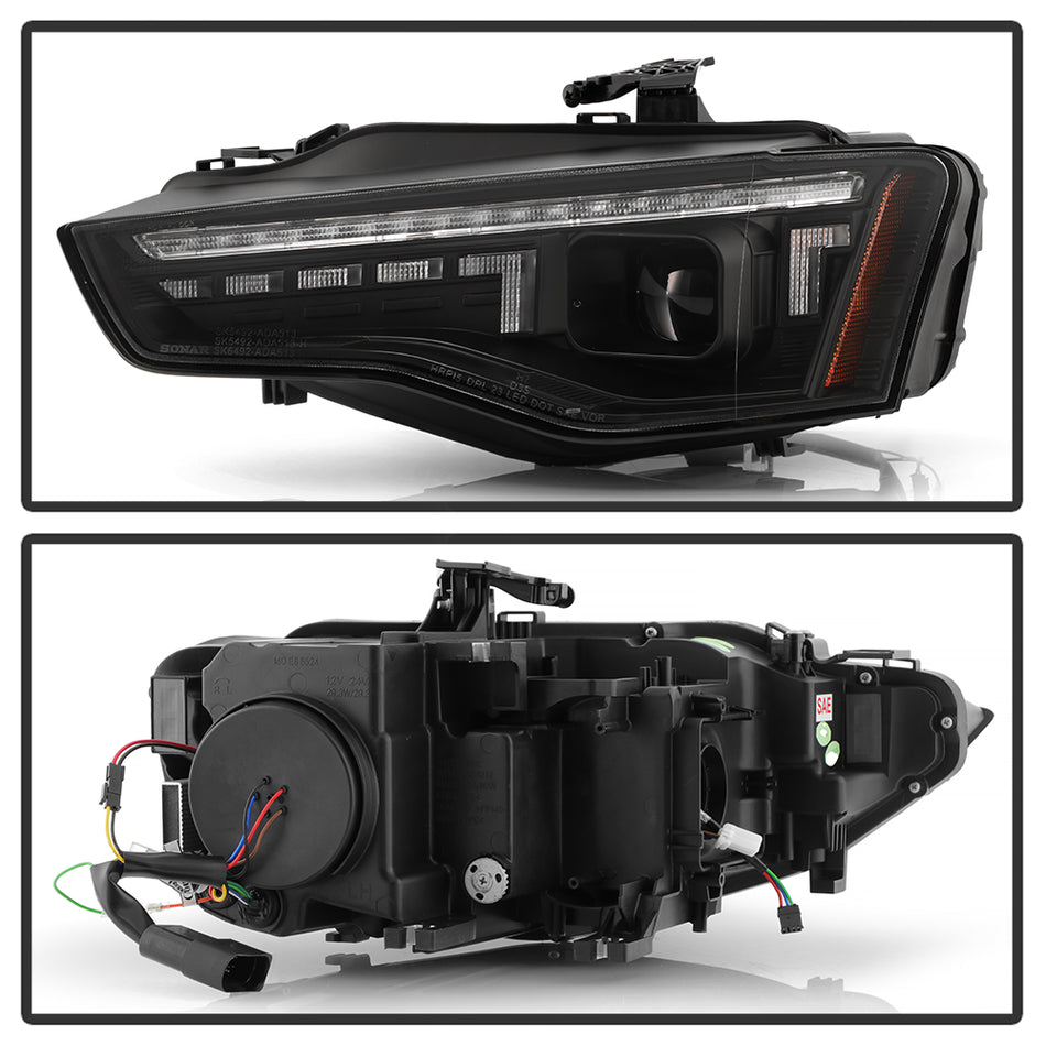 Spyder Auto 5088888 Projector Headlights - Black