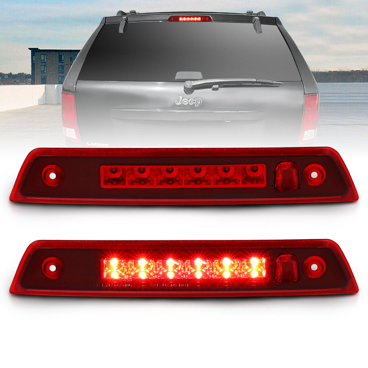 ANZO USA Led 3Rd Brake Light For 2005-2010 Jeep Grand Cherokee 531108