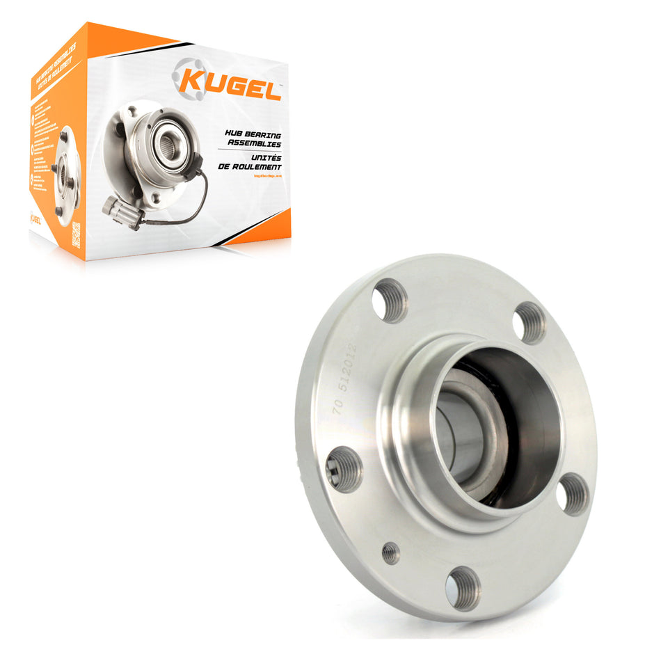 Rear Wheel Bearing Hub Assembly 70-512012 For Volkswagen Jetta Golf Beetle City Audi TT Quattro R32