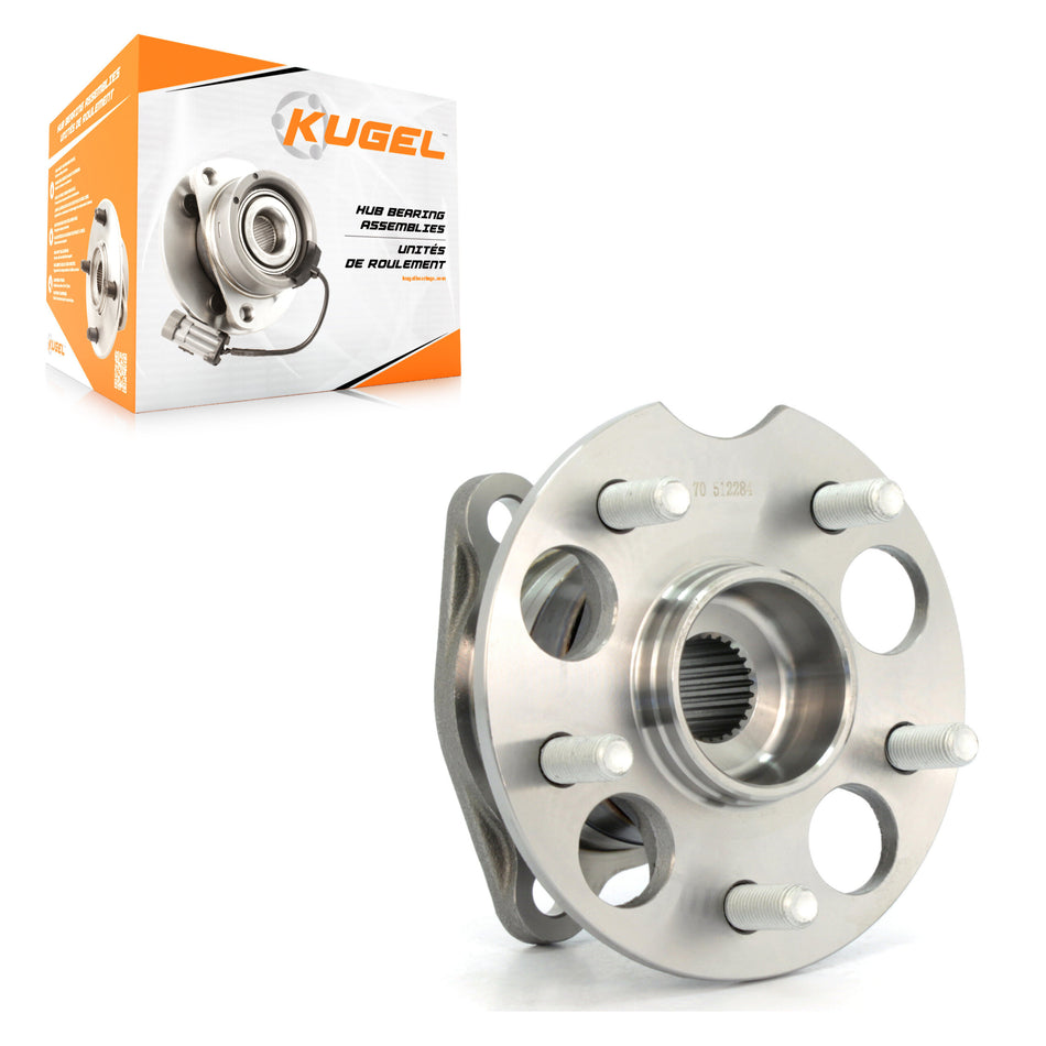 Rear Wheel Bearing Hub Assembly 70-512284 For Toyota Venza Highlander Lexus RX350 RX330 RX400h AWD