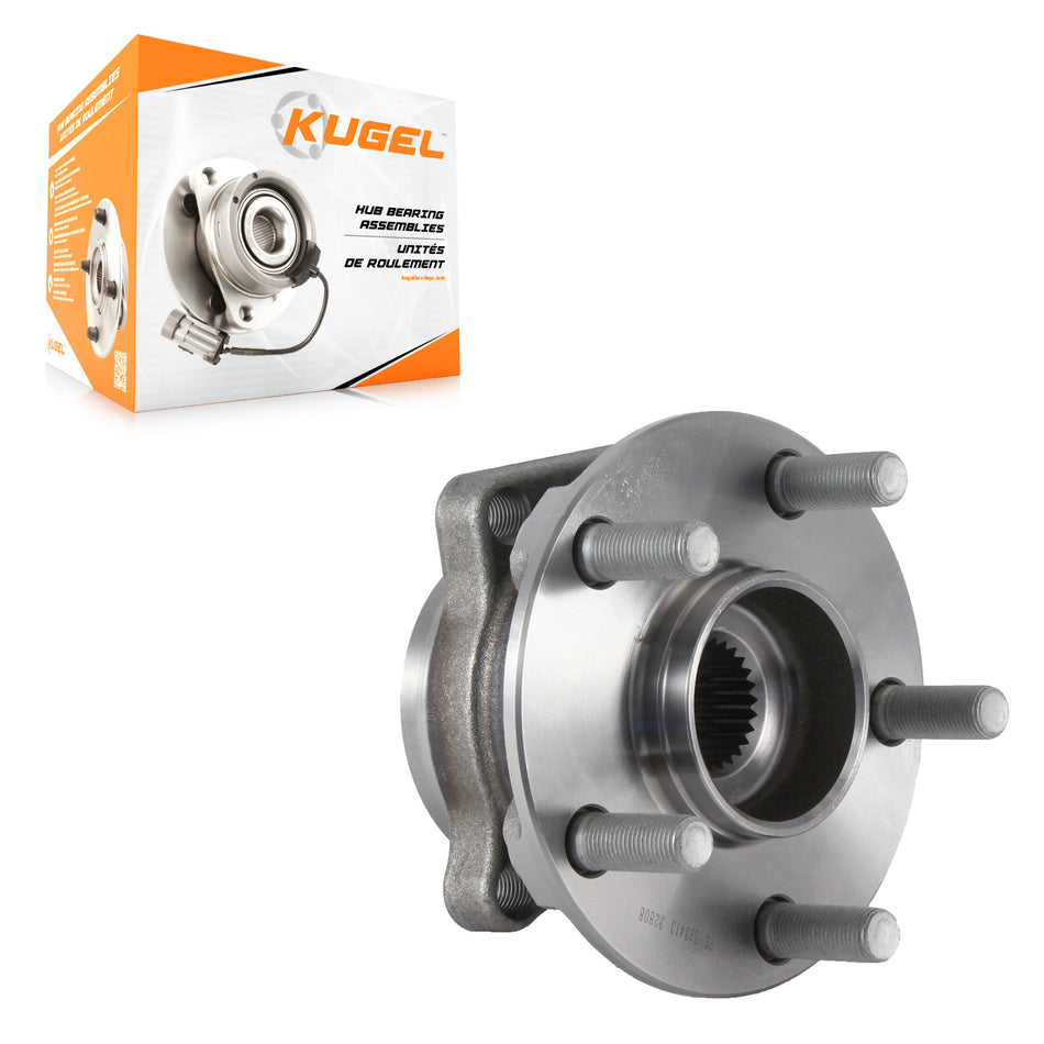 Front Wheel Bearing Hub Assembly 70-513413 For Subaru Crosstrek Forester Impreza XV