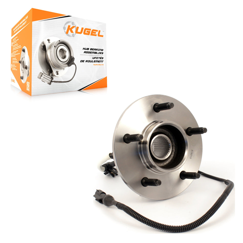 Front Wheel Bearing Hub Assembly 70-515010 For Ford F-150 4WD with 4-Wheel ABS