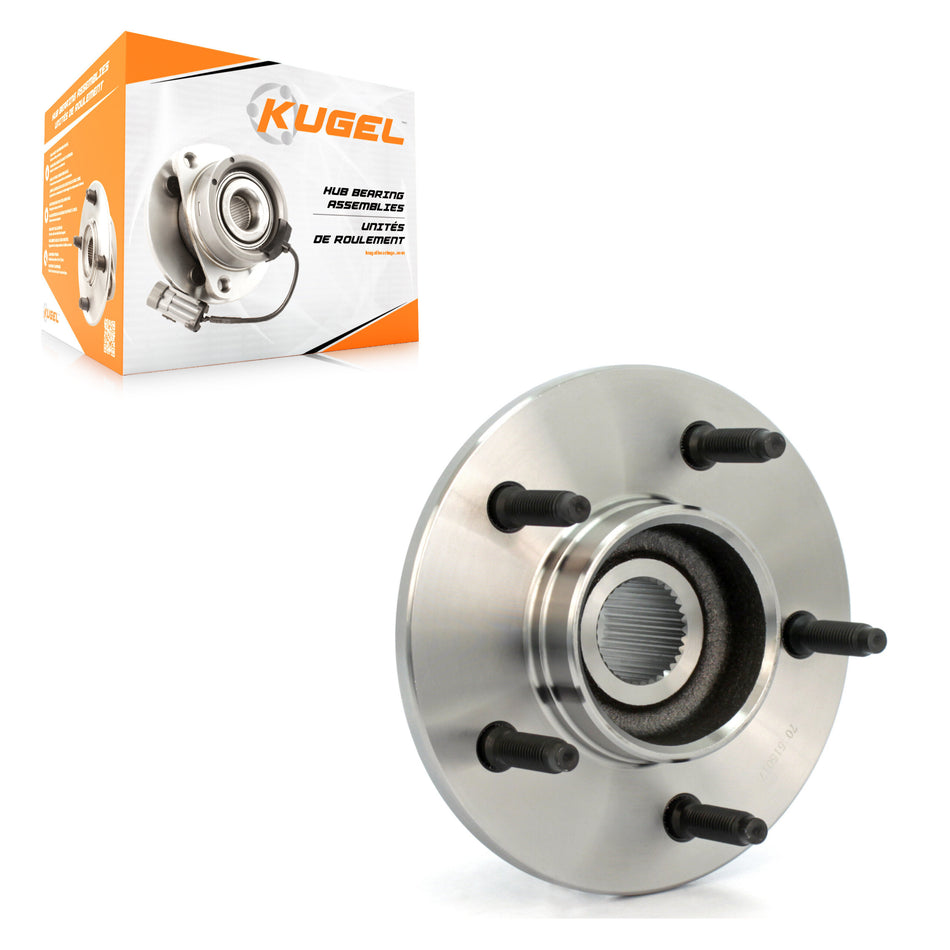 Front Wheel Bearing Hub Assembly 70-515017 For Ford F-150 4WD with 2-Wheel ABS