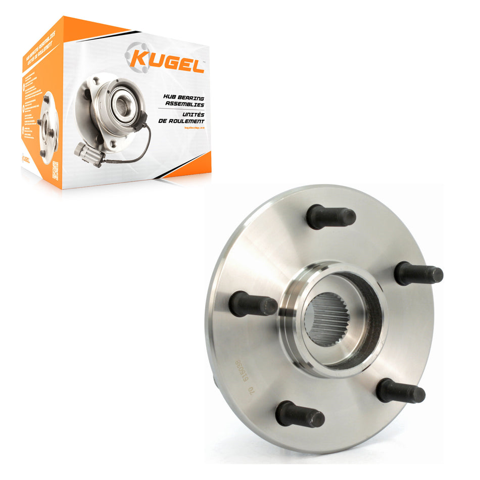 Front Wheel Bearing Hub Assembly 70-515038 For 2000-2001 Dodge Ram 1500 4WD with 2-Wheel ABS