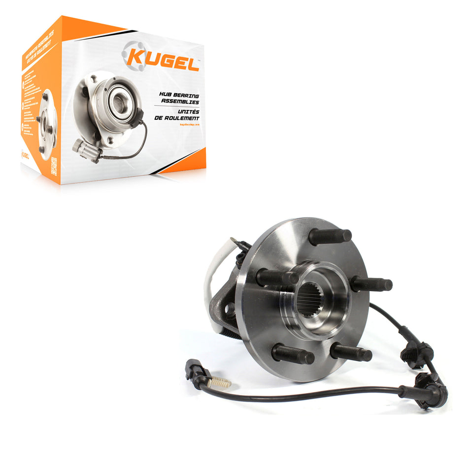 Front Wheel Bearing Hub Assembly 70-515129 For Ford Ranger Mazda B4000 Square Connector 4WD