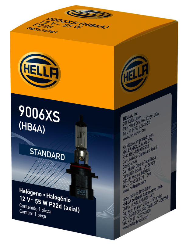 HELLA Headlight Bulb - 9006XS