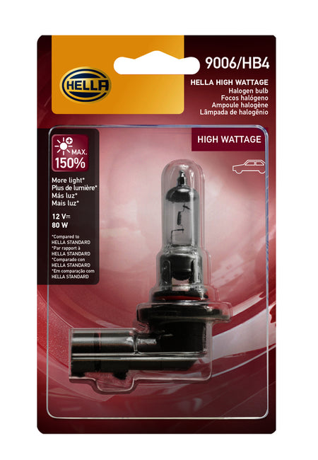 HELLA Headlight Bulb - 9006 80WSB