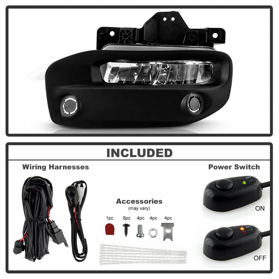 Spyder Auto 9051050 OEM Full LED Fog Lights W/Universal Switch