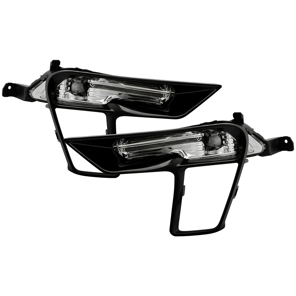 Spyder Auto 9051081 OEM Full LED Fog Lights w/Switch - Clear