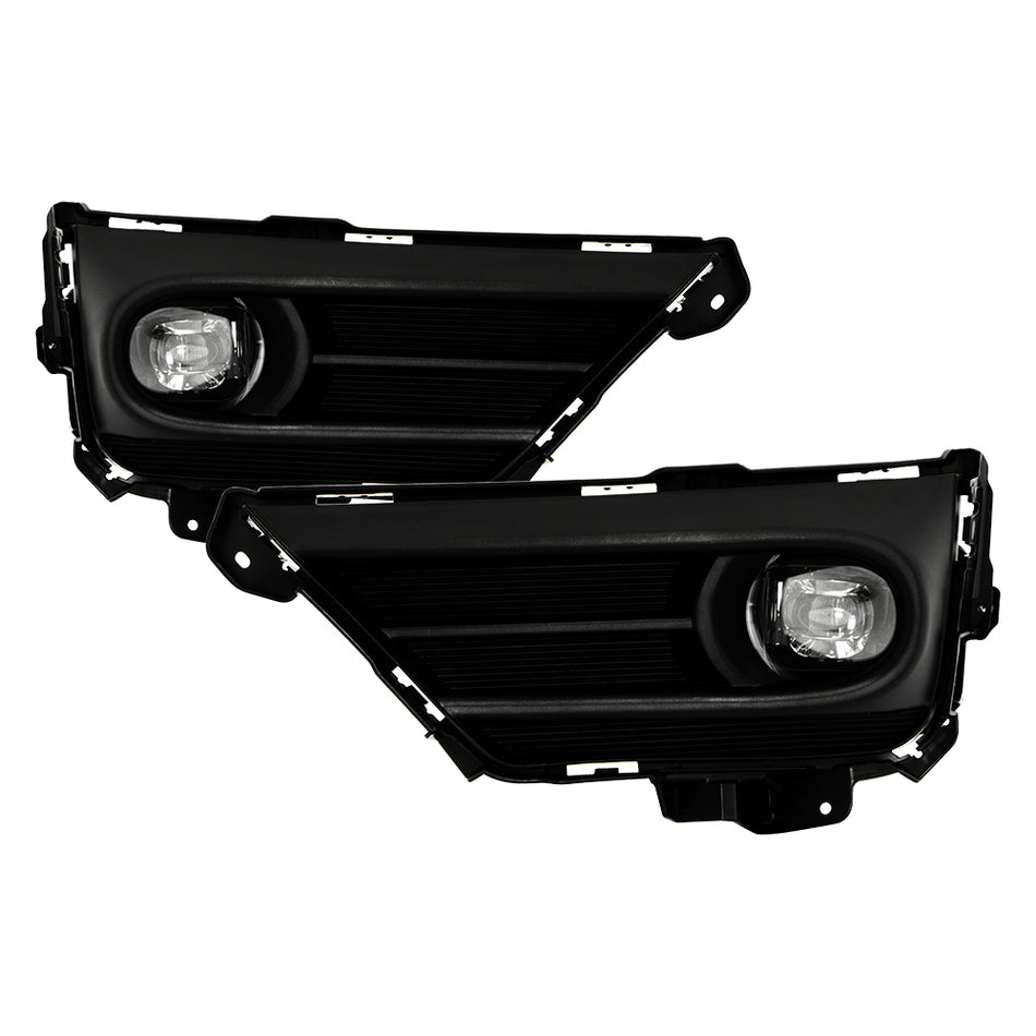 Spyder Auto 9051227 OEM Full LED Fog Lights w/Switch - Clear