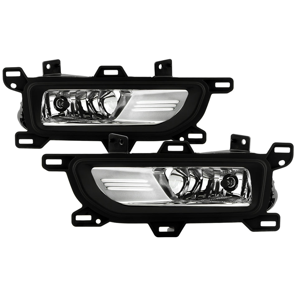 Spyder Auto 9051326 OEM Style Fog Lights w/Switch - Clear