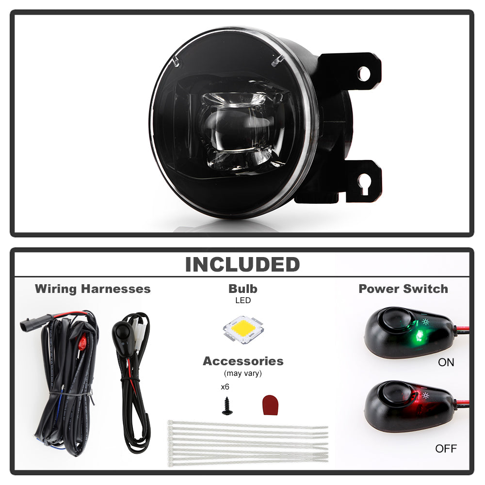 Spyder Auto 9052644 OEM Style Full LED Fog Lights w/Switch
