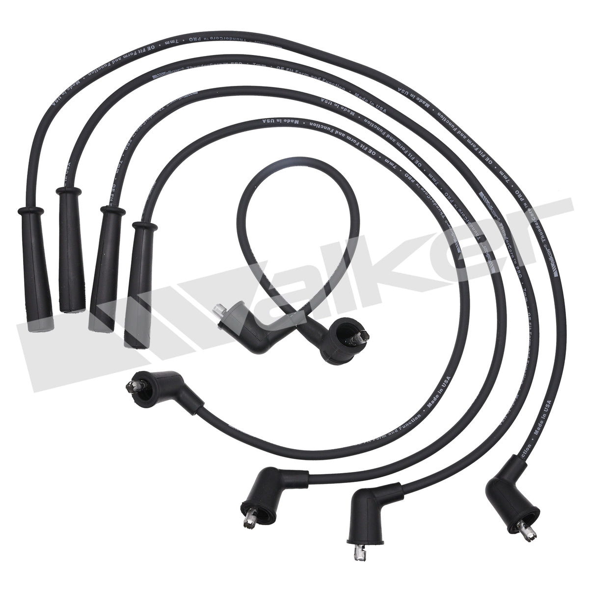 Walker Products ThunderCore PRO Spark Plug Wire Set - 924-1011