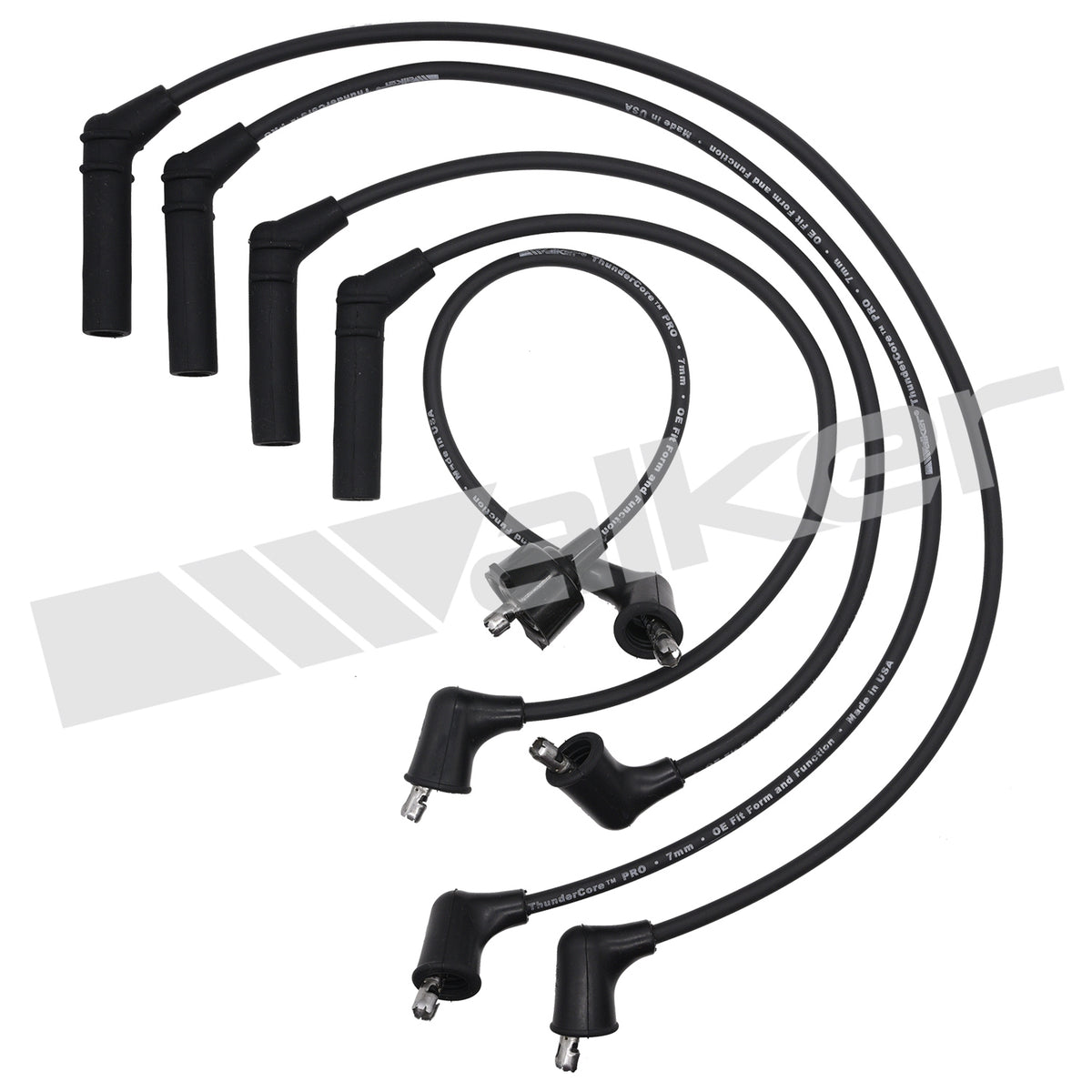 Walker Products ThunderCore PRO Spark Plug Wire Set - 924-1117