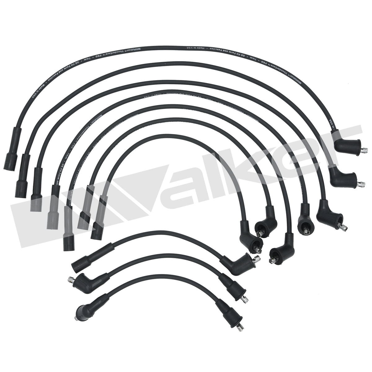 Walker Products ThunderCore PRO Spark Plug Wire Set - 924-1124