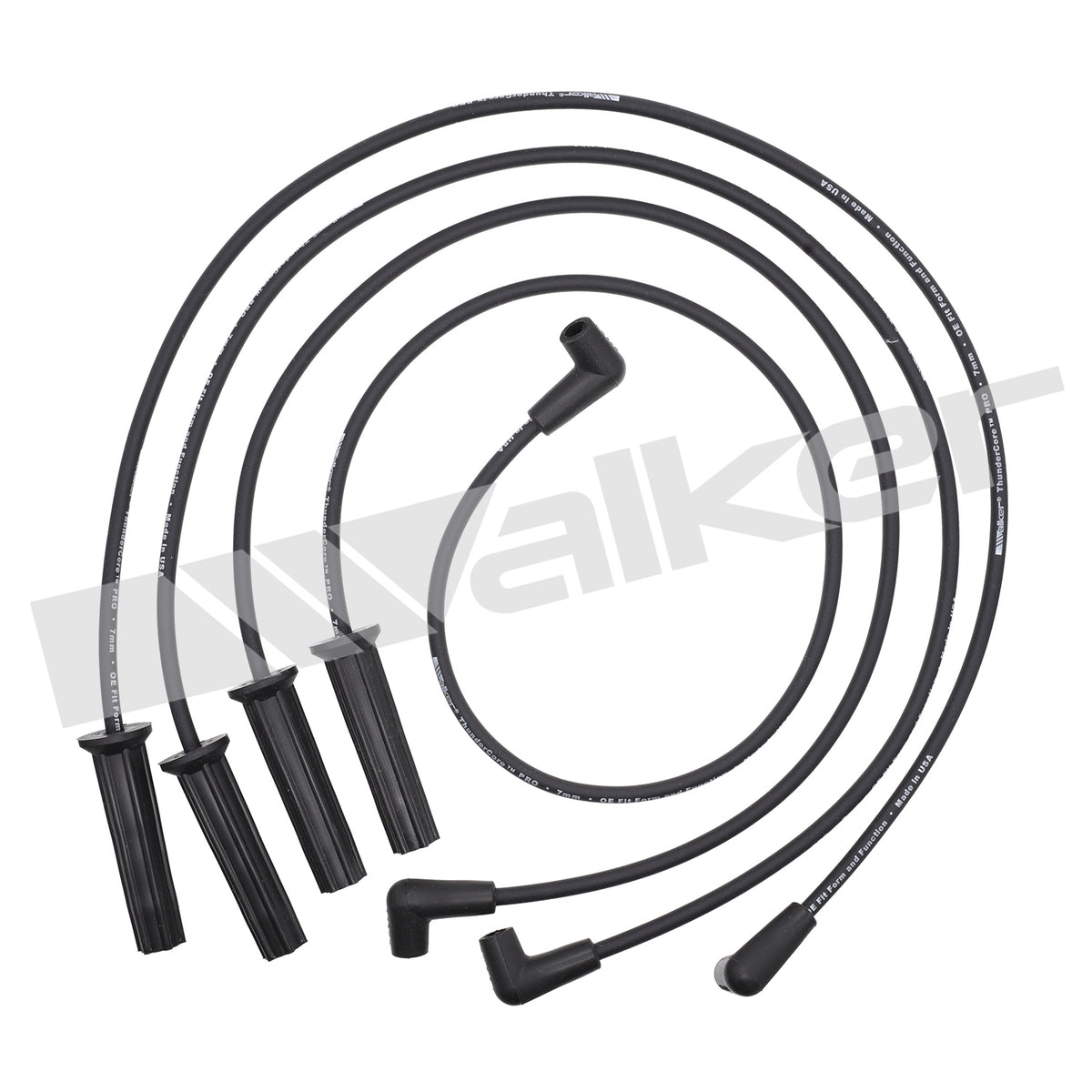 Walker Products ThunderCore PRO Spark Plug Wire Set - 924-1242