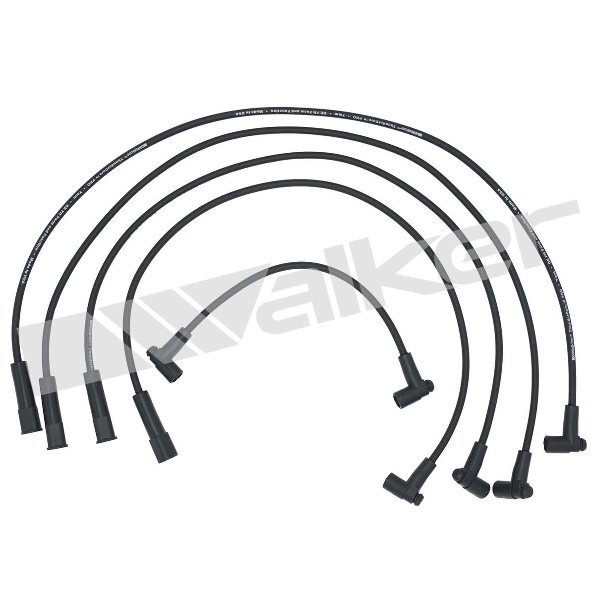 Walker Products ThunderCore PRO Spark Plug Wire Set - 924-1244