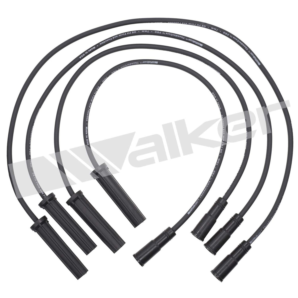 Walker Products ThunderCore PRO Spark Plug Wire Set - 924-1246