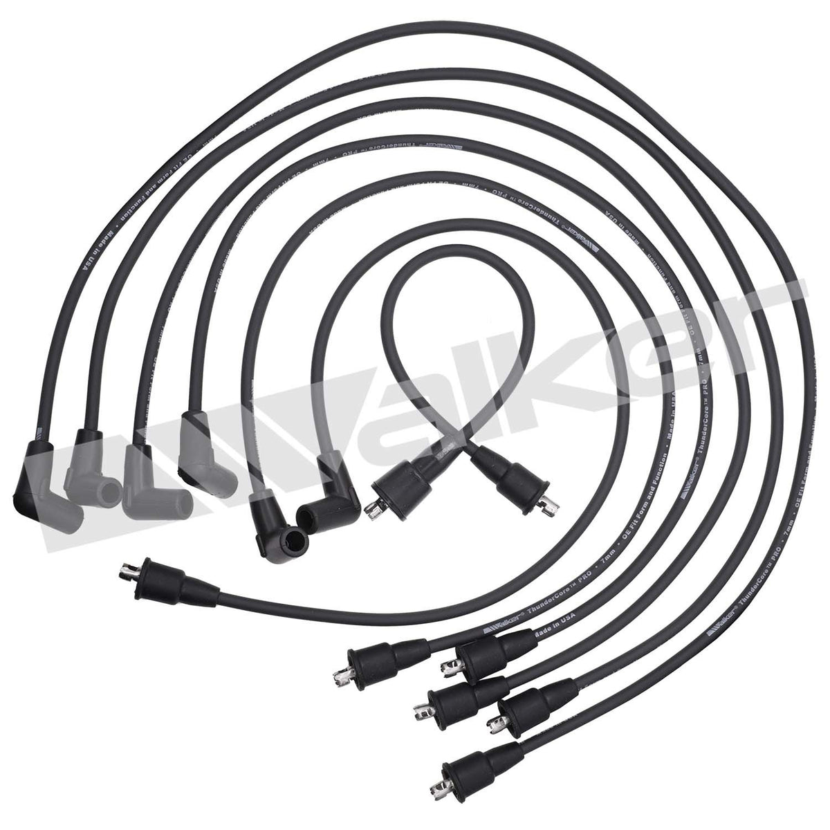 Walker Products ThunderCore PRO Spark Plug Wire Set - 924-1258