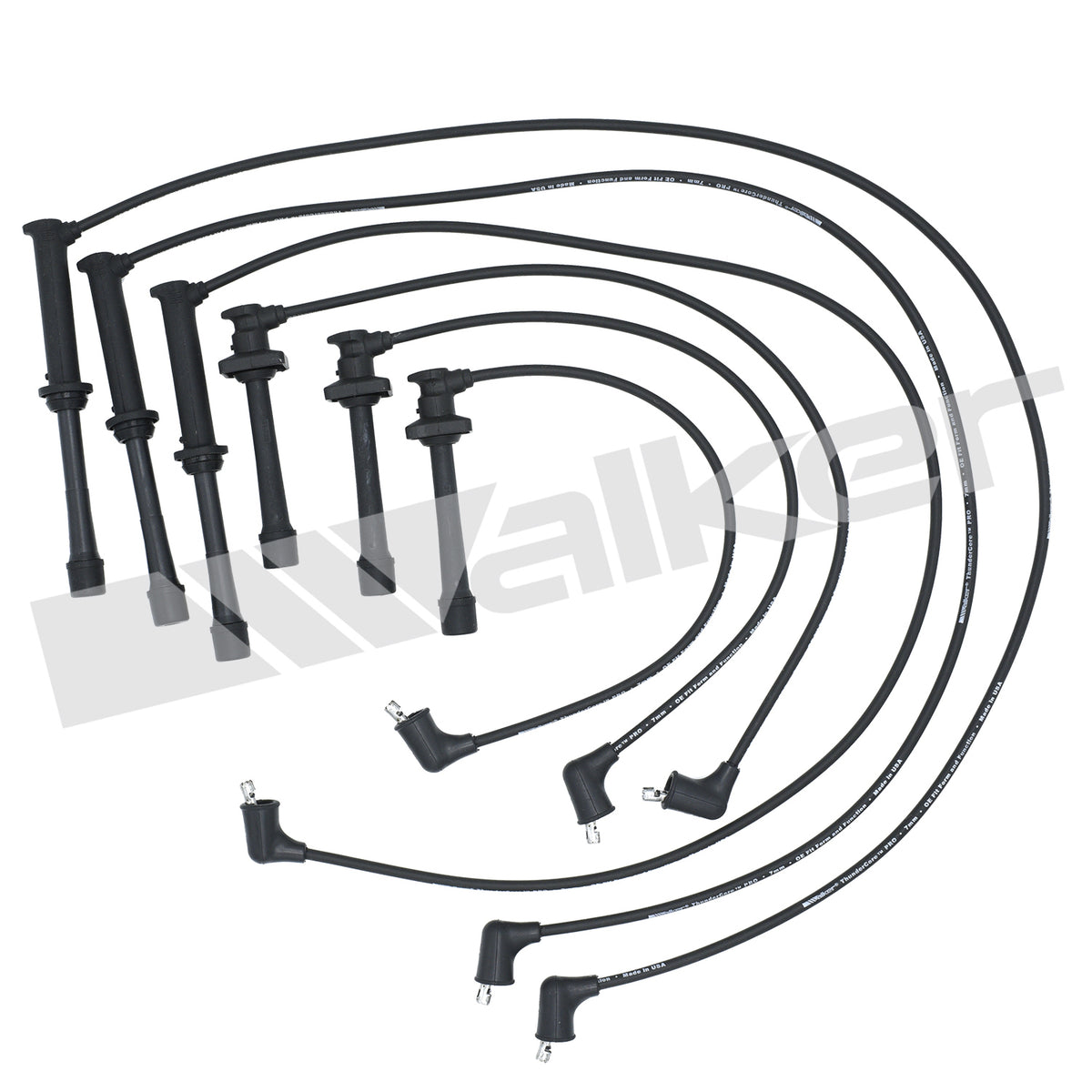 Walker Products ThunderCore PRO Spark Plug Wire Set - 924-1306