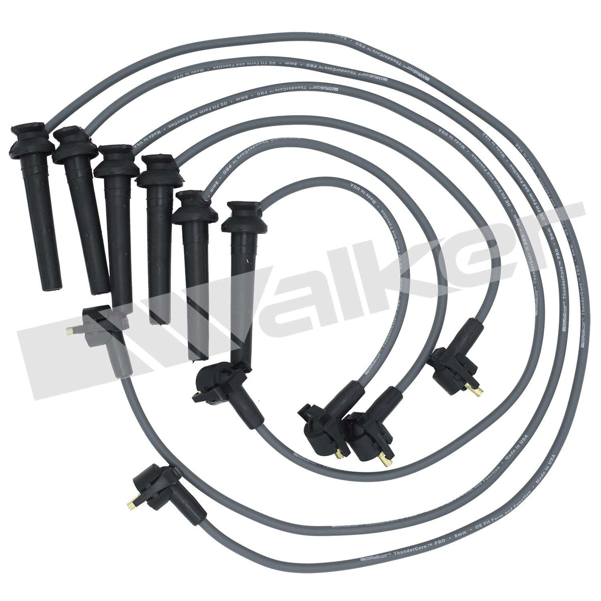 Walker Products ThunderCore PRO Spark Plug Wire Set - 924-1325