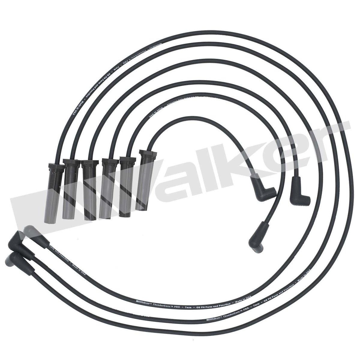 Walker Products ThunderCore PRO Spark Plug Wire Set - 924-1327