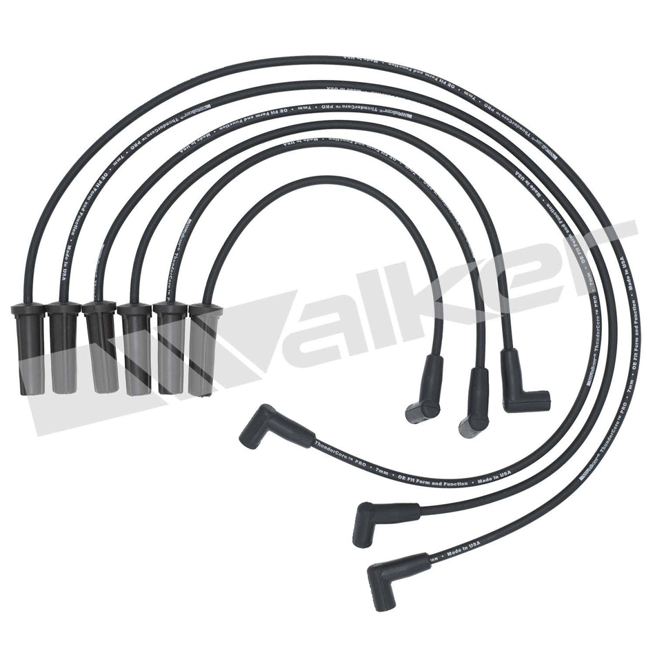 Walker Products ThunderCore PRO Spark Plug Wire Set - 924-1338