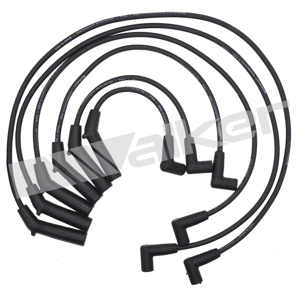 Walker Products ThunderCore PRO Spark Plug Wire Set - 924-1348
