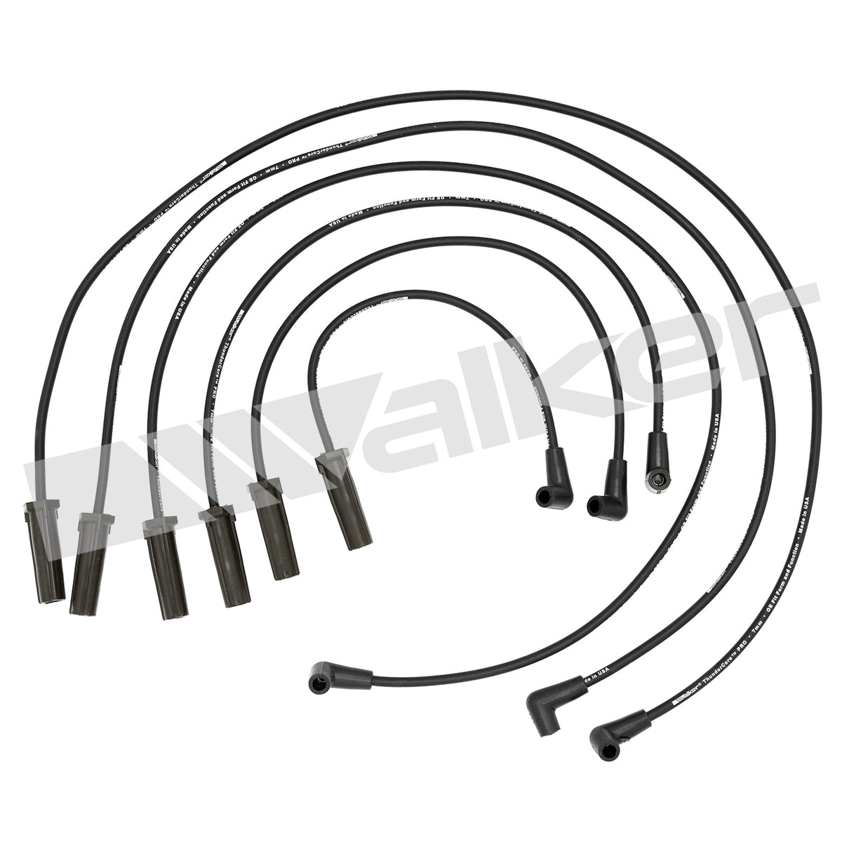 Walker Products ThunderCore PRO Spark Plug Wire Set - 924-1364