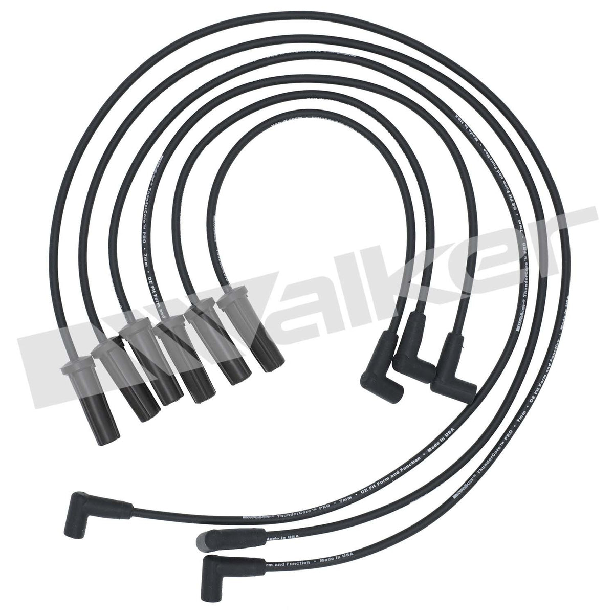 Walker Products ThunderCore PRO Spark Plug Wire Set - 924-1366