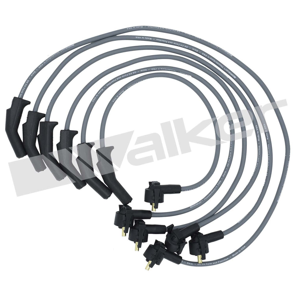 Walker Products ThunderCore PRO Spark Plug Wire Set - 924-1376