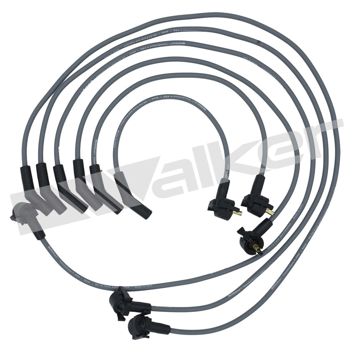 Walker Products ThunderCore PRO Spark Plug Wire Set - 924-1378