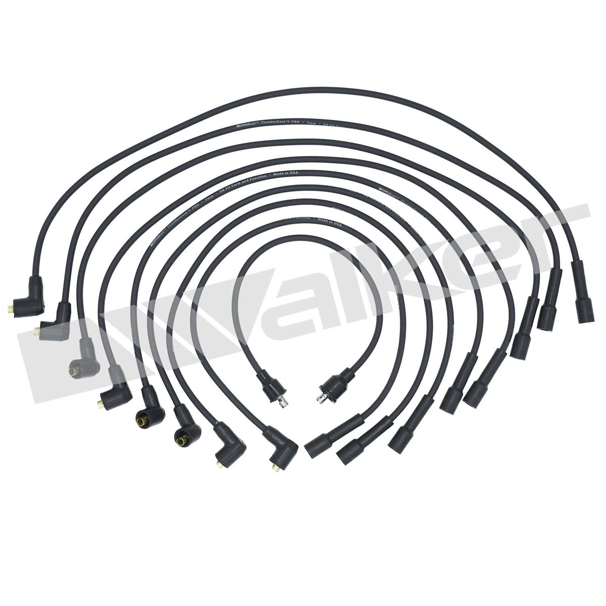 Walker Products ThunderCore PRO Spark Plug Wire Set - 924-1396