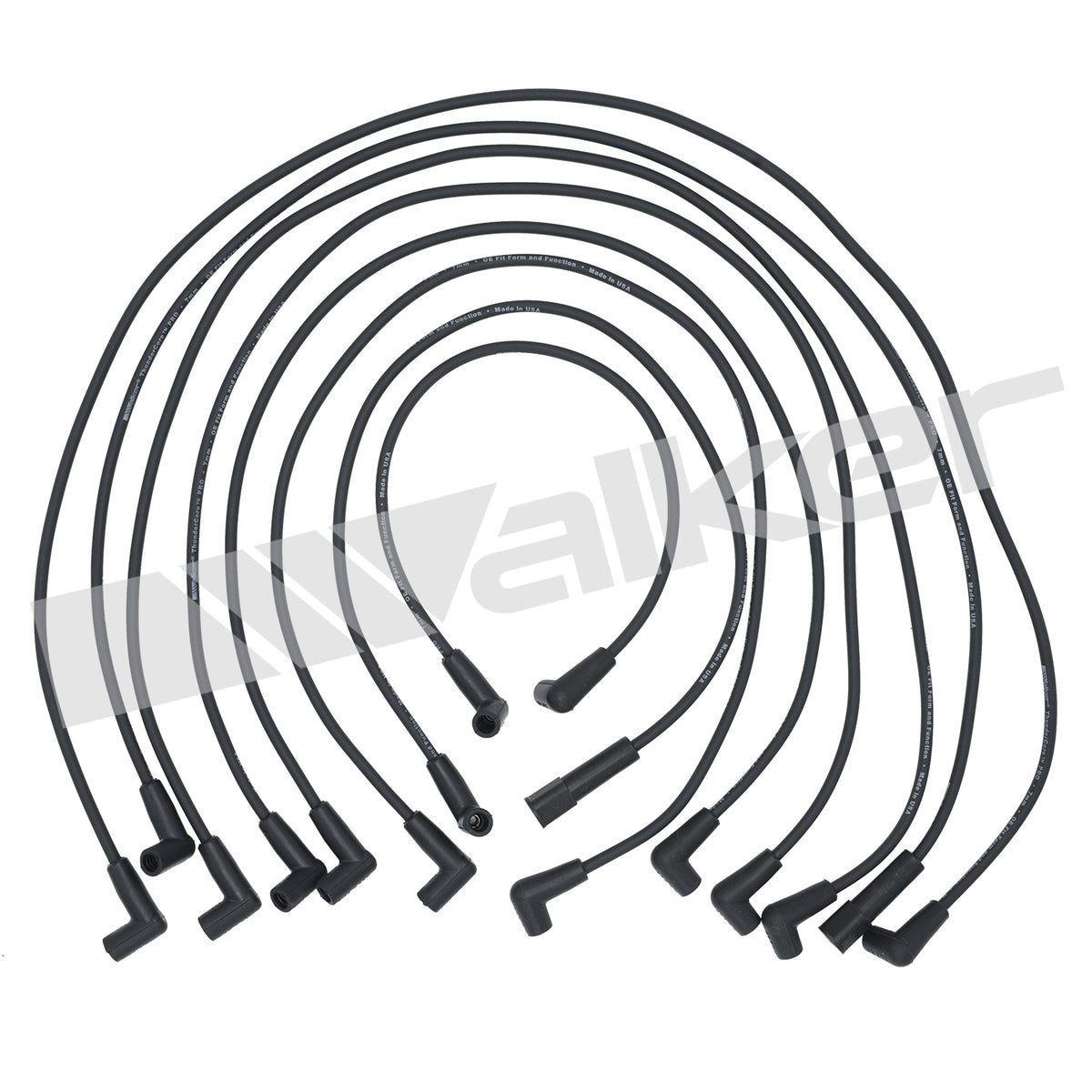 Walker Products ThunderCore PRO Spark Plug Wire Set - 924-1421