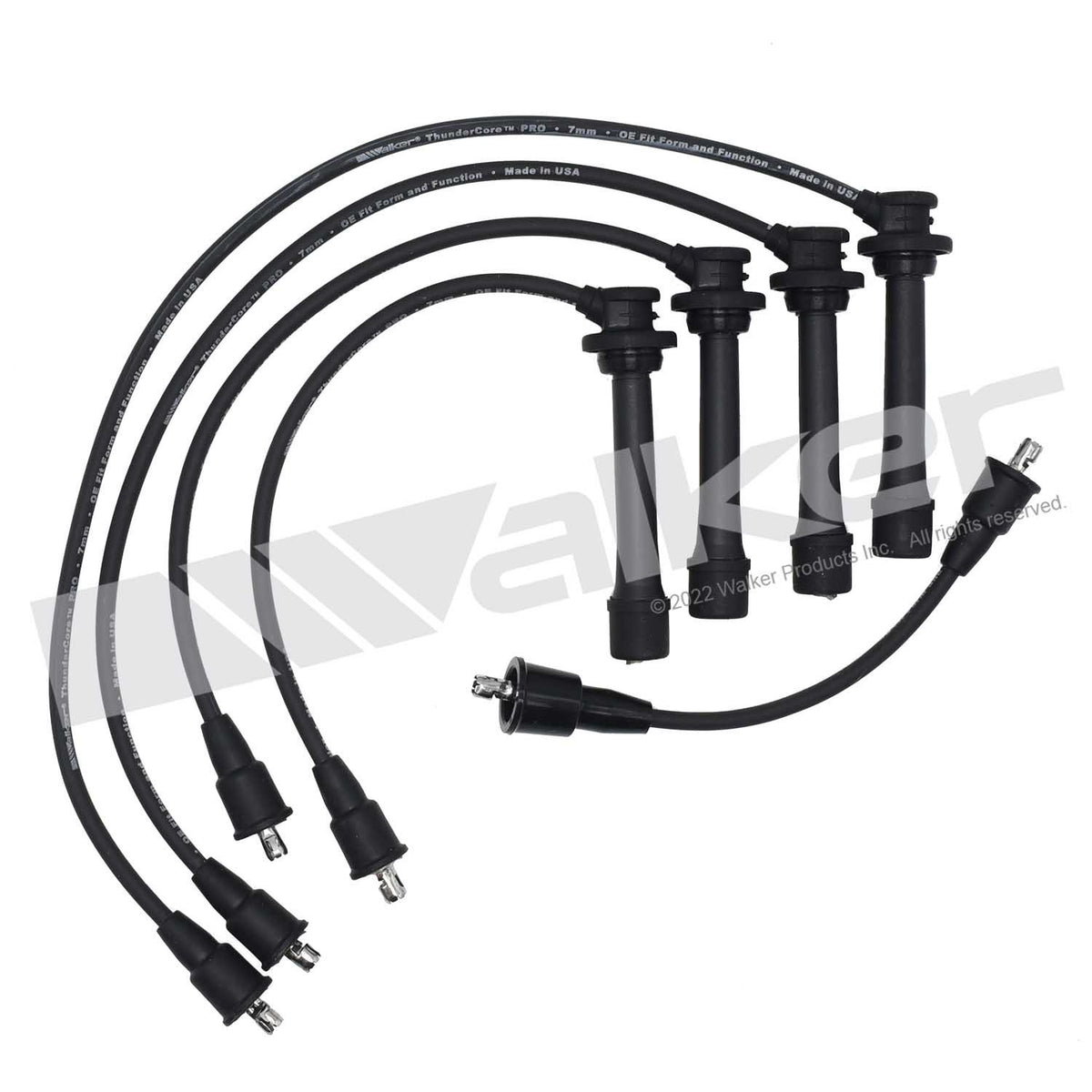 Walker Products ThunderCore PRO Spark Plug Wire Set - 924-1459