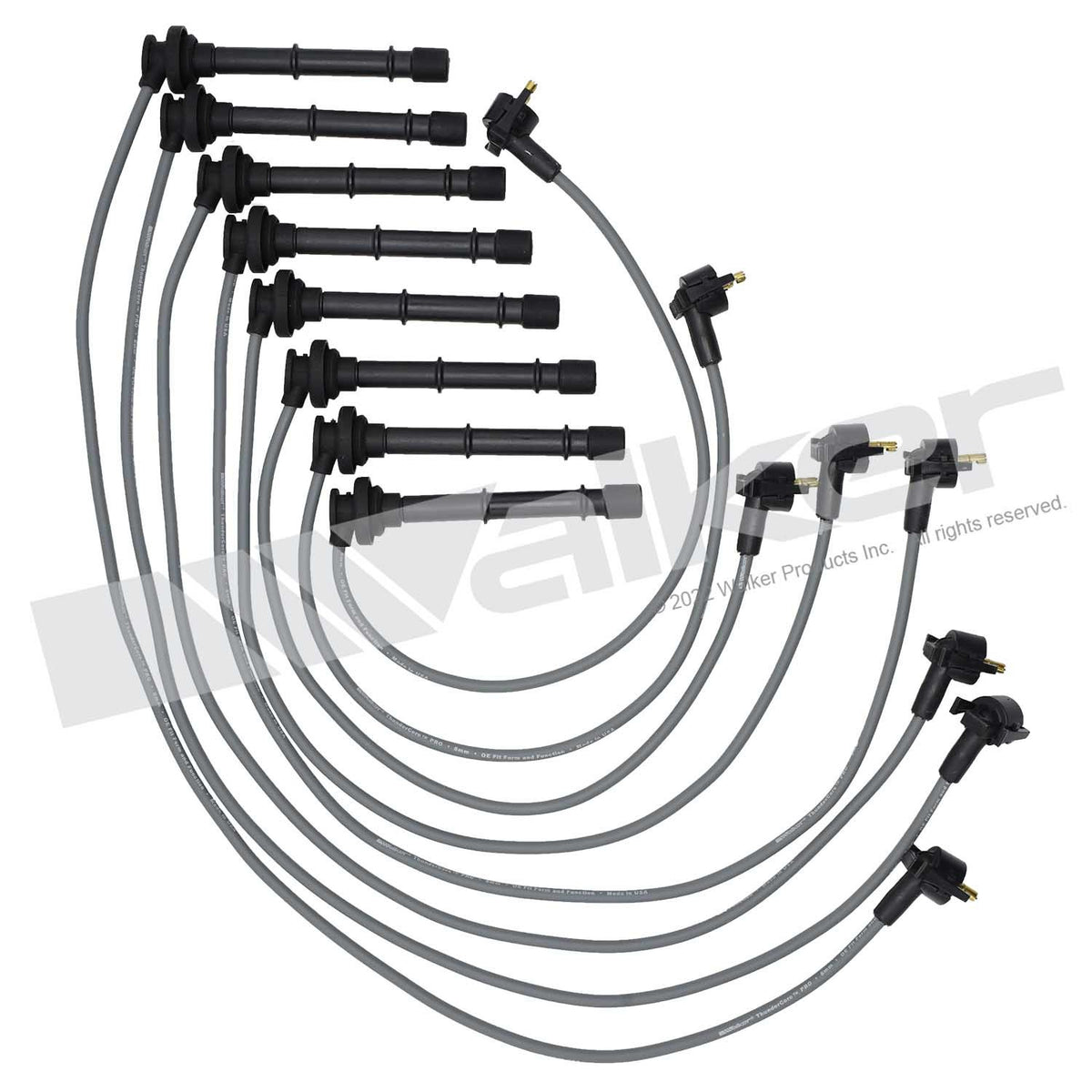 Walker Products ThunderCore PRO Spark Plug Wire Set - 924-1480