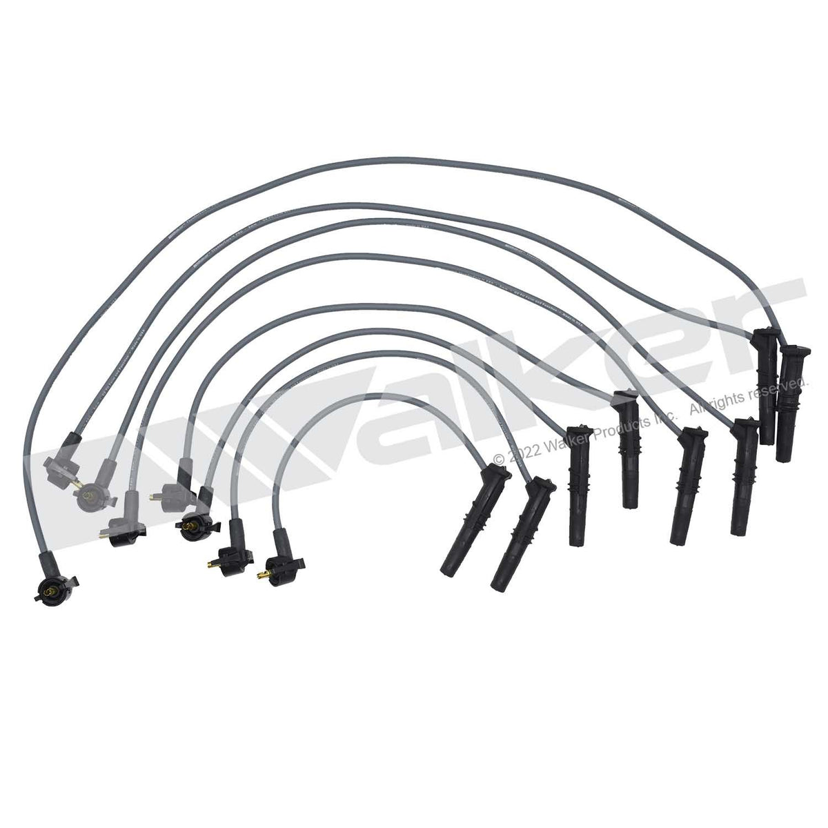 Walker Products ThunderCore PRO Spark Plug Wire Set - 924-1483