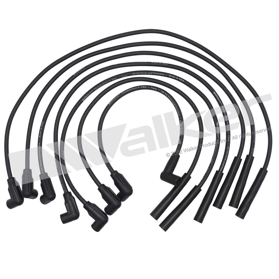 Walker Products ThunderCore PRO Spark Plug Wire Set - 924-1514