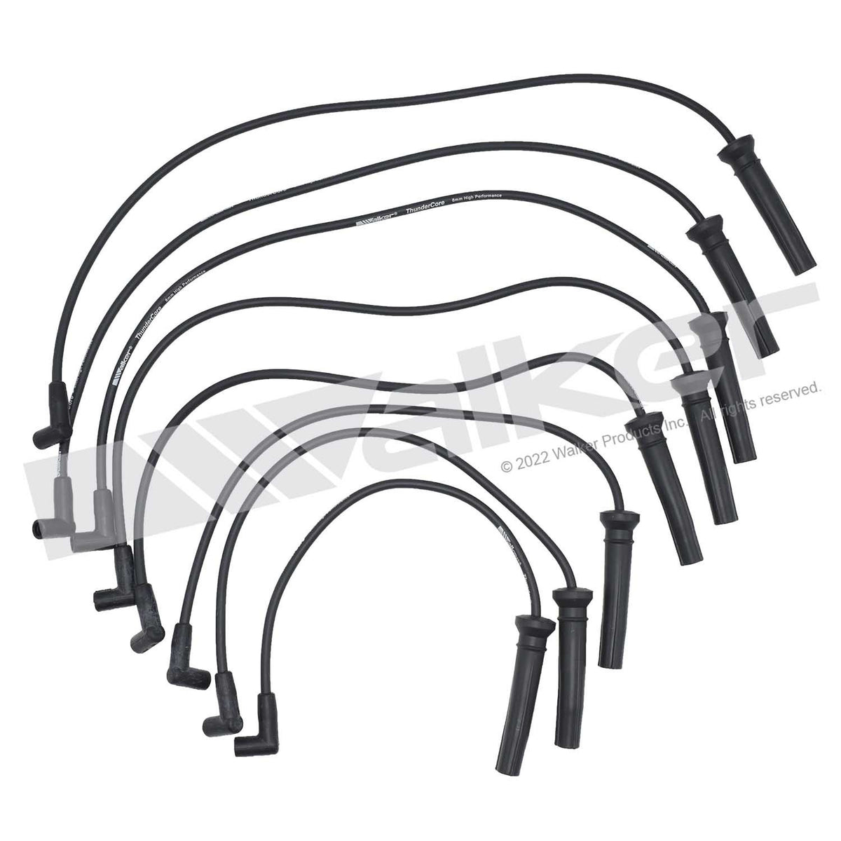 Walker Products ThunderCore PRO Spark Plug Wire Set - 924-1524