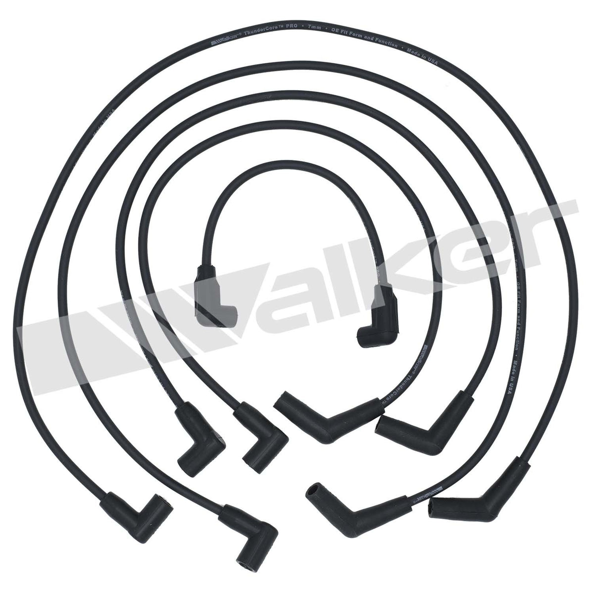Walker Products ThunderCore PRO Spark Plug Wire Set - 924-1586