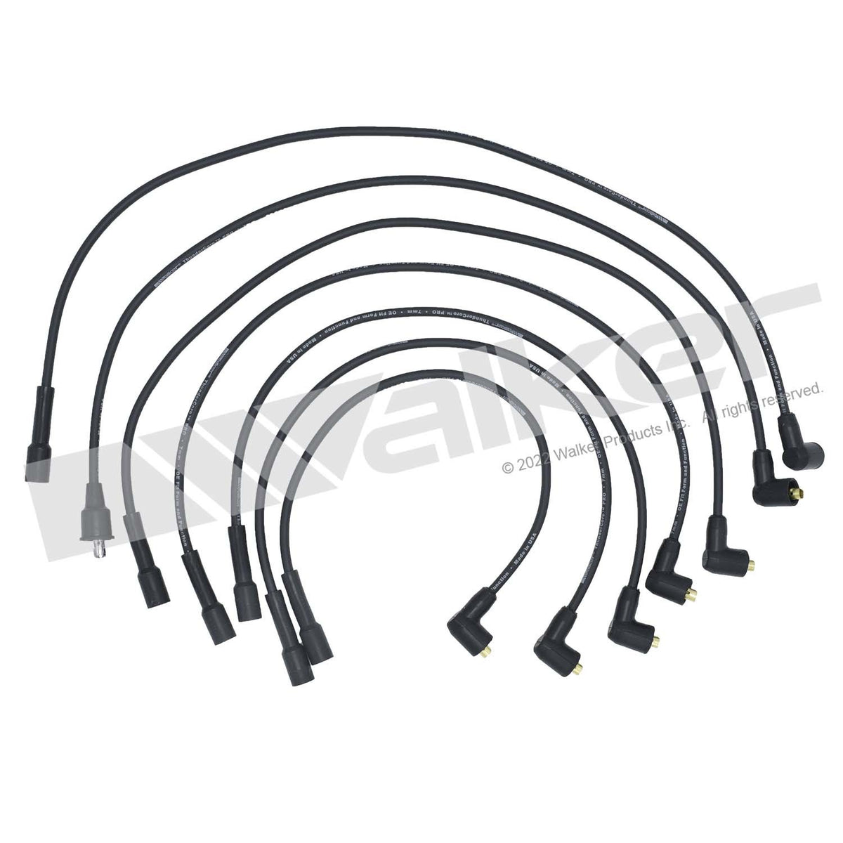 Walker Products ThunderCore PRO Spark Plug Wire Set - 924-1609