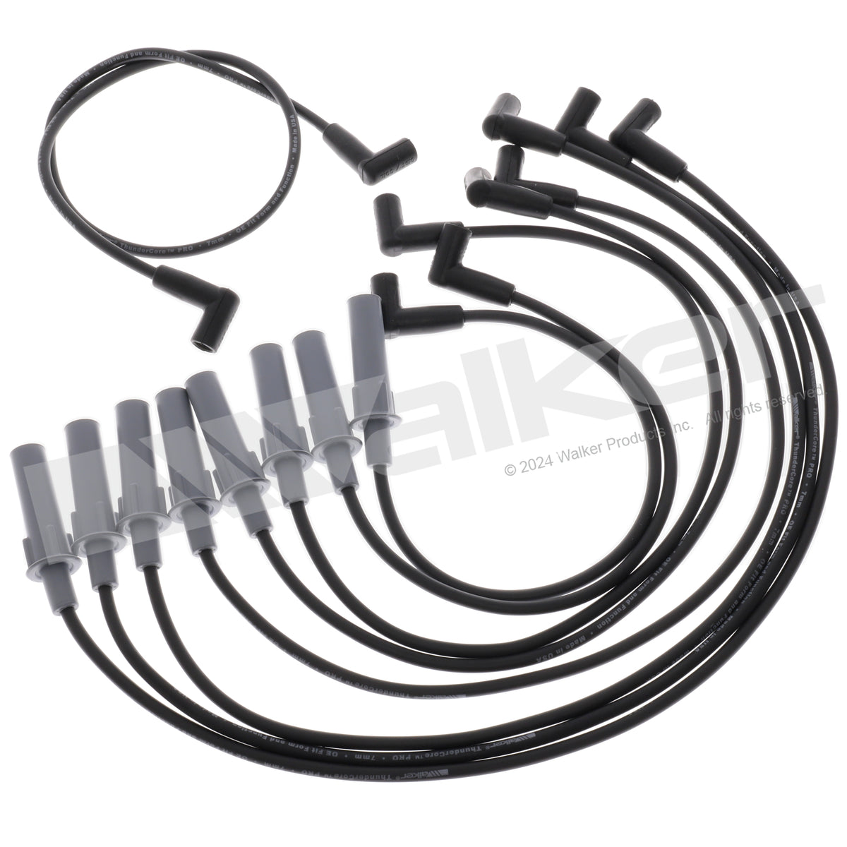 Walker Products ThunderCore PRO Spark Plug Wire Set - 924-1661