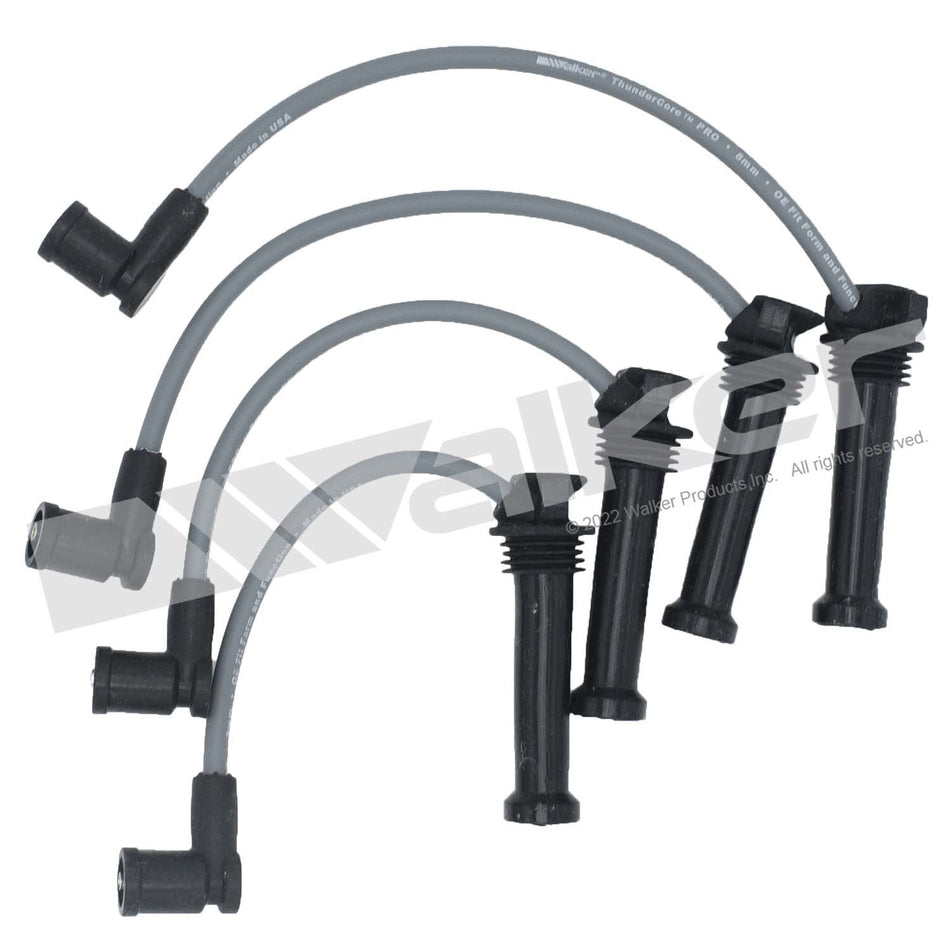 Walker Products ThunderCore PRO Spark Plug Wire Set - 924-1662