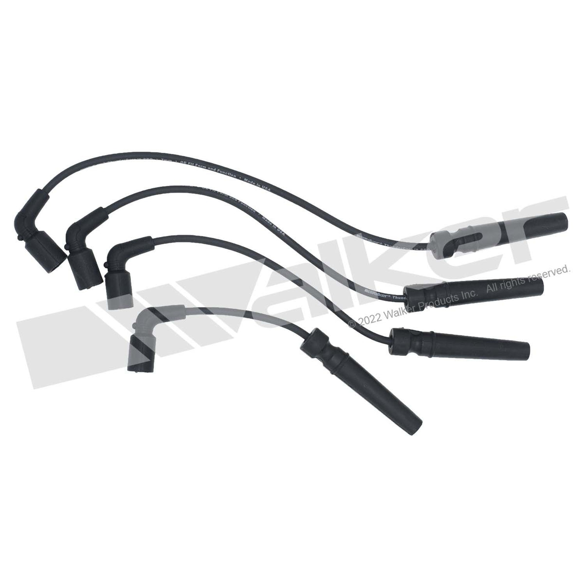 Walker Products ThunderCore PRO Spark Plug Wire Set - 924-1785