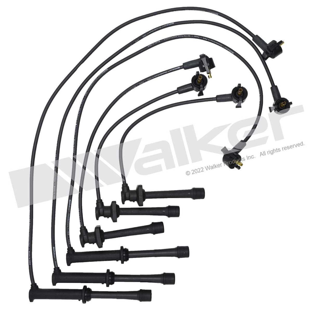 Walker Products ThunderCore PRO Spark Plug Wire Set - 924-1817