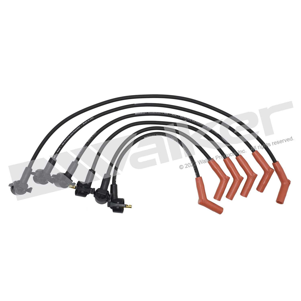 Walker Products ThunderCore PRO Spark Plug Wire Set - 924-1819